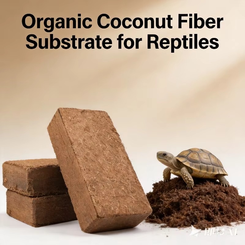 Sphagnum Moss Dry - Telo di cocco compresso per rettili