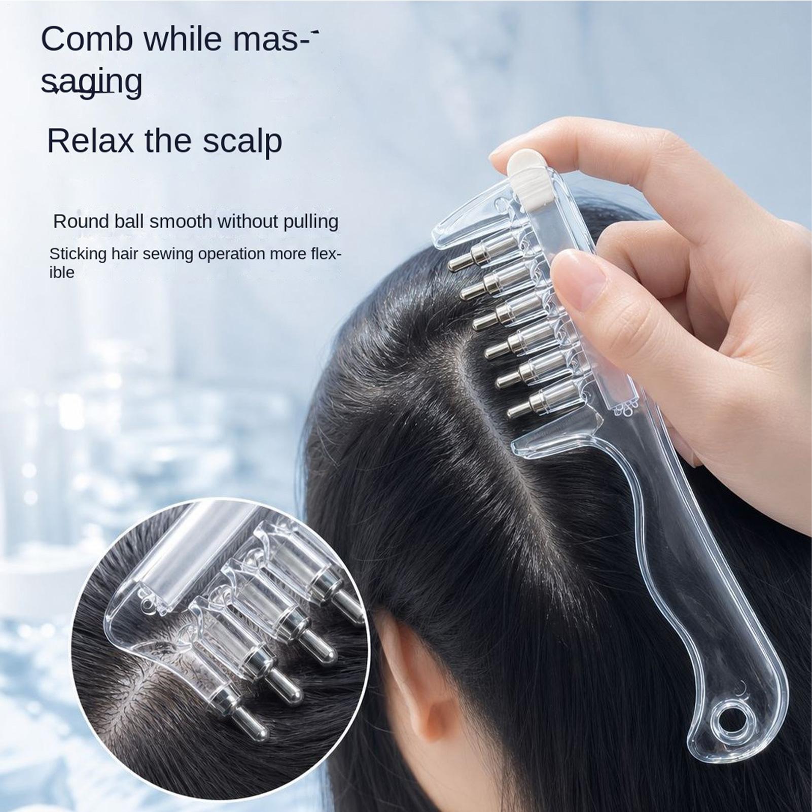 Root Stimulator Liquid - 1 pezzo: pettine portatile trasparente per